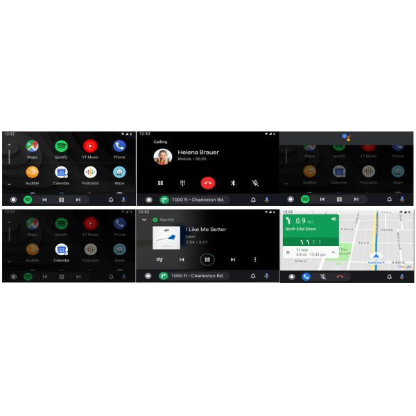 Playing Music Multimedia Video Interface Android Auto Support Up Version IOS 13