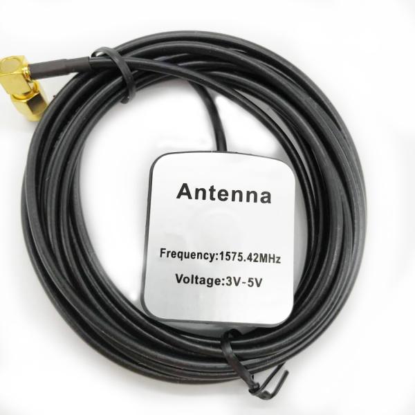 External Vehicle Gps Antenna Car Gps Aerial Sma Smb Mcx Connector 3.0DBI Gain