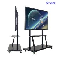 ROHS FCC Smart Board 98 pouces panneau plat interactif intelligent pour les réunions