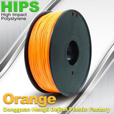 Markerbot , Cubify  3D Printing Materials HIPS Filament 1.75mm / 3.0mm Orange Color