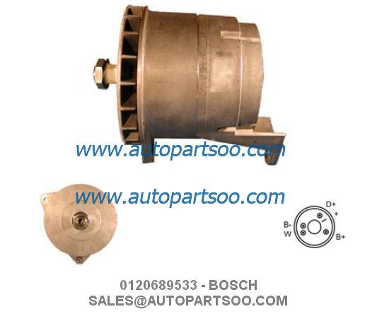 0120689533 0120689591 - BOSCH Alternator 24V 120A Alternador