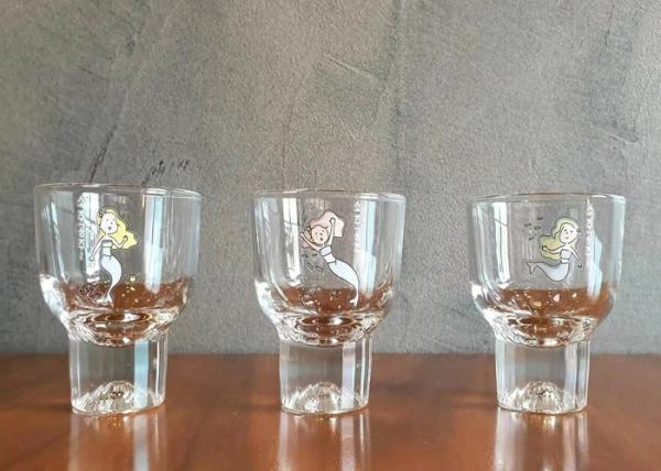Custom Water Transfer Stickers For Glass , Diy Waterslide Decal On Glass