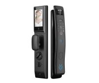 Qleung S958Max Tuya Fermeture de porte avec carte clé mot de passe Visage Identification d'empreintes digitales Palme Pour appartement maison