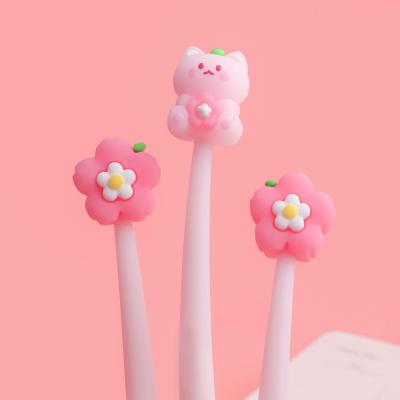 Squishy Pens For Kids,Cartoon Cute Fun Pens,Black Gel Ink Pens For Kids Party Favors Classroom Prizes School Office Home Supplies