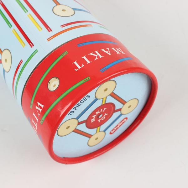 Reusable Leakproof Cardboard Cylinder Packaging , Ultraportable Eco Tube Packaging