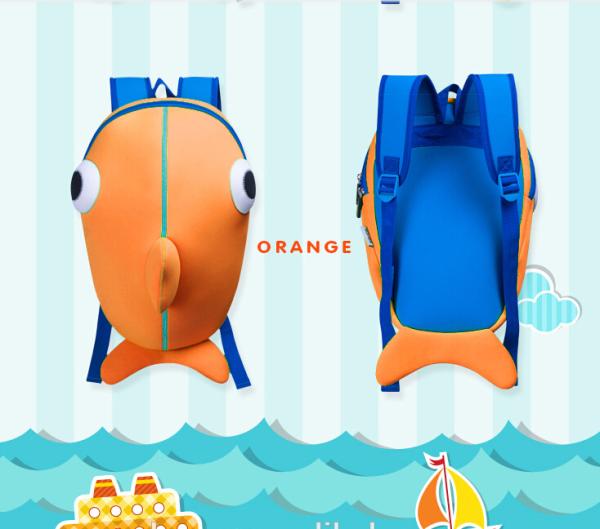 Pretty Kid School Backpack / Cartoon Character Backpacks For Kids