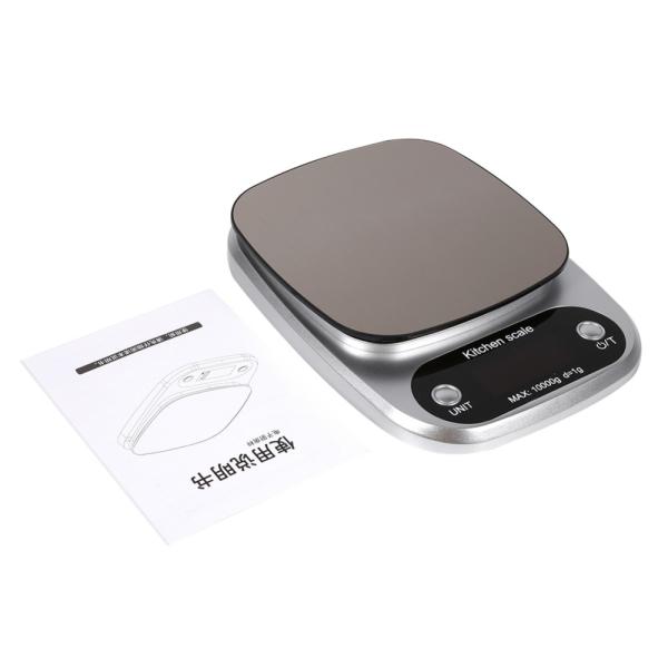 10000g 10KG x 1g Digital Pocket Scales Kitchen Scale Cooking Tools Electronic Jewelry Gram Gold Gem Coin Balance Weight