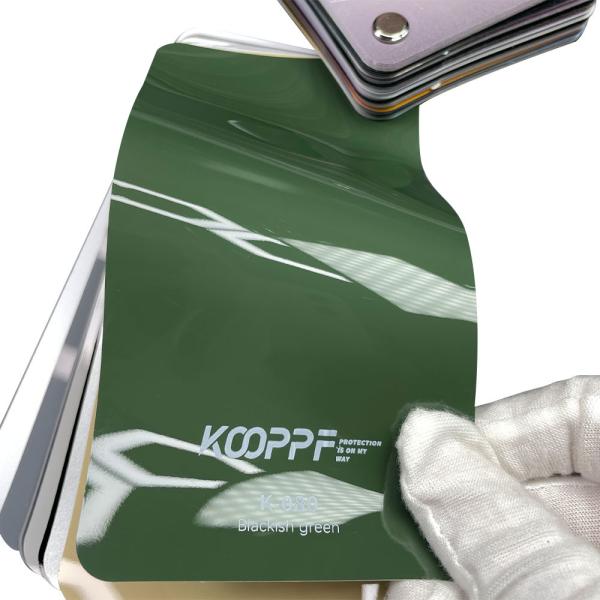Blackish Green TPU Color Paint Protection Film Full Vinyl Car Wrap 7.5mil K-080