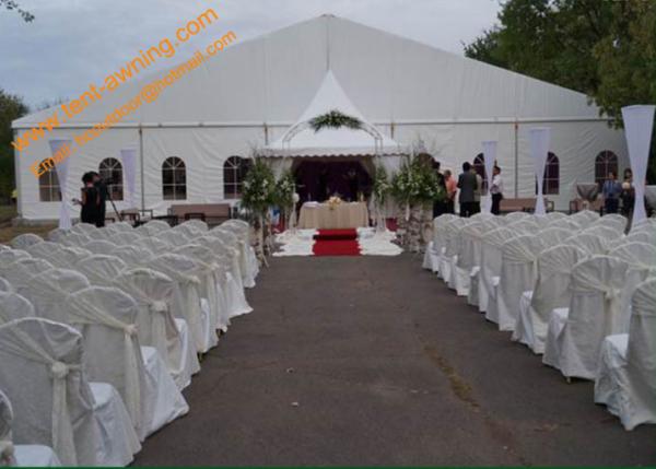 Event Party Waterproof Indian Wedding Tent Aluminum Structure Fire Retardant Marquee