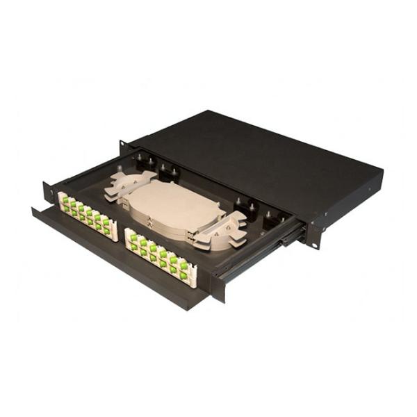 SC LC Fiber Optic Rack Mount Patch Panel