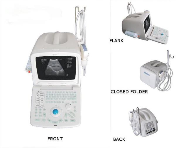 4d Ultrasound Equipment Portable Ultrasound Scanner With Phased Array Probe of Center Frequency 3MHz