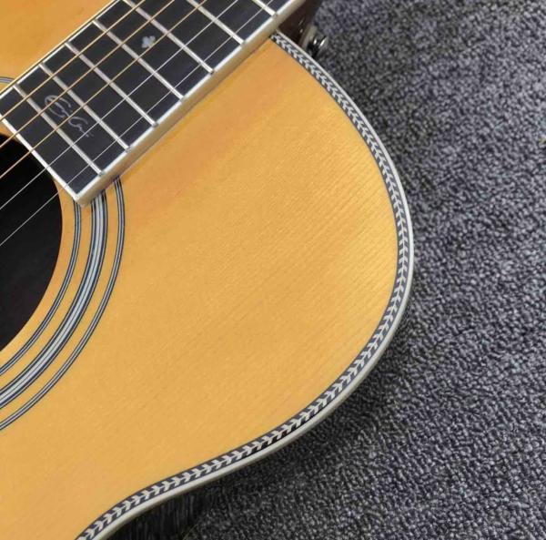 Top quality D28 Style classic acoustic guitar Solid Spruce top 41 rosewood back and side acoustic Guitar