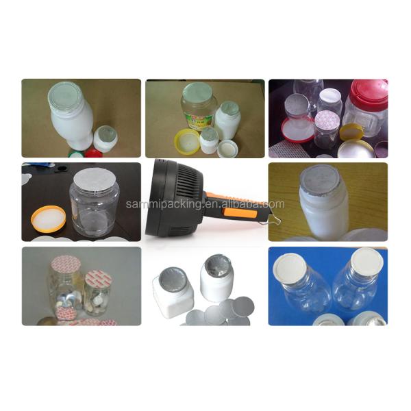 Portable Electric Induction Sealing Machine Manual Aluminum Foil for 20-100mm Plastic Glass Bottles Wood Carton Low Price