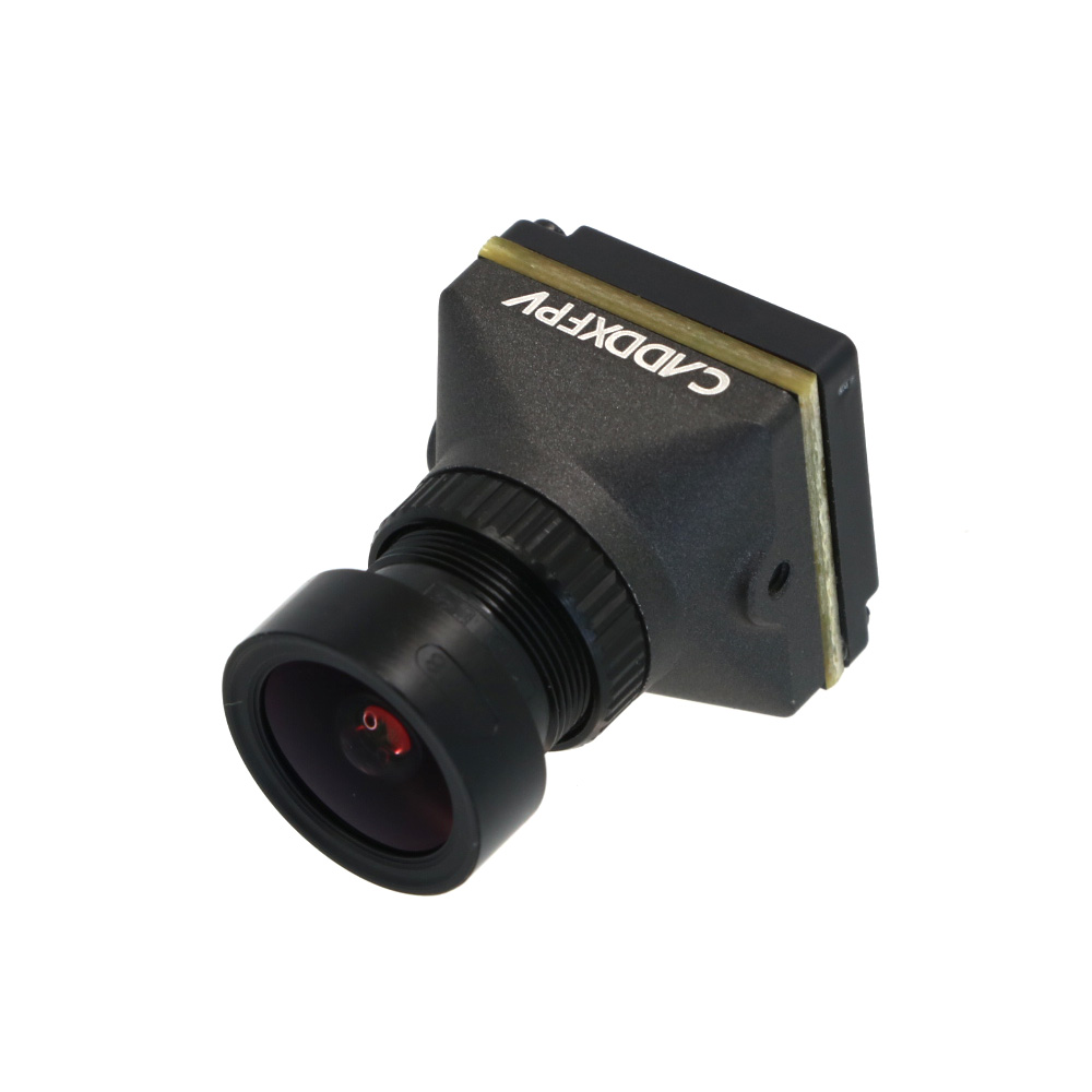 Caddx Ratel Pro 1500TVL BSI Sensor PAL/NTSC 2.8mm Ultra Light FOVD / CMOS FPV Starlight Night Vision Camera -Black