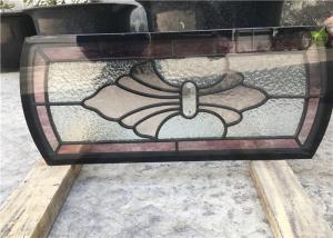 Aluminum Custom Kitchen Cabinet Glass Beveled / Flat MDF Door Material