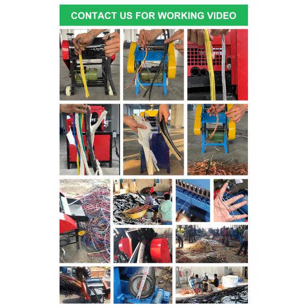 Cable Wire Stripping Machine Lowest Price Copper Wire Recycling Machine