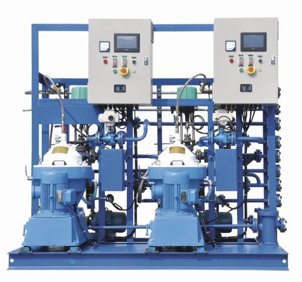 Marine Power Plant Fuel Oil Purification System Horizontal Filter Separator