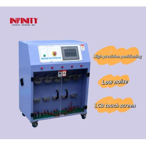 Touch Screen PLC Control 5-Station Wire Pull Testing Equipment For Customer Requirements