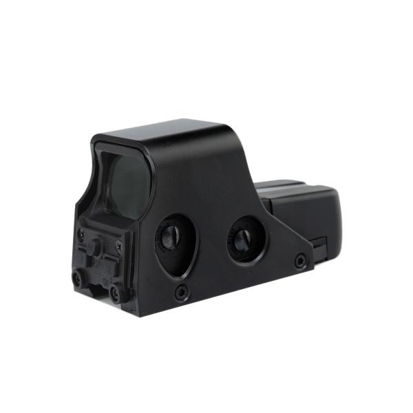 Reflejo olográfico Dot Sight Outdoor Hunting verde rojo de Matt Black 1X22m m