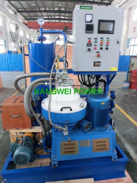 2000-10000 L/H MDO Power Plant Fuel Oil Purifier System , Oil Filtration Equipment