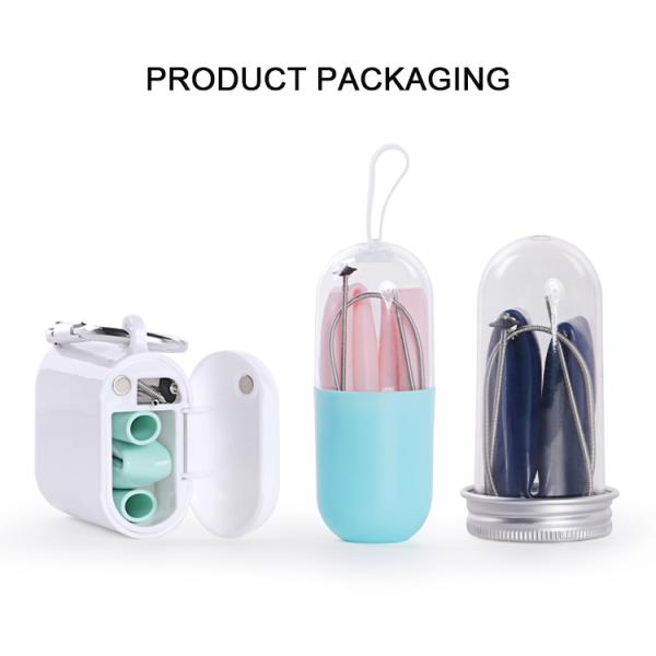 Shenzhen Sells Bpa Free Silicone Openable Straw for Travel Custom Color 230*11mm/17g