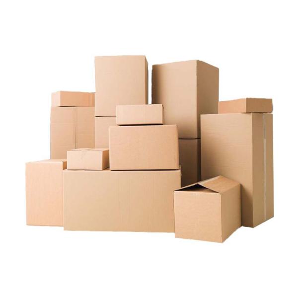 High Quality Heavy Duty Cardboard Triangle Kraft Packing Paper Box for Air Transport and Shipping