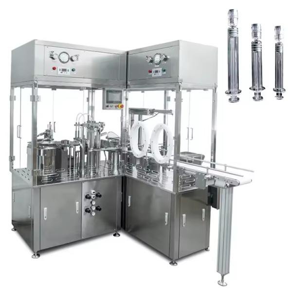 Versatile Syringe Filling Machine With Stainless Steel Construction For Liquid And Ointment