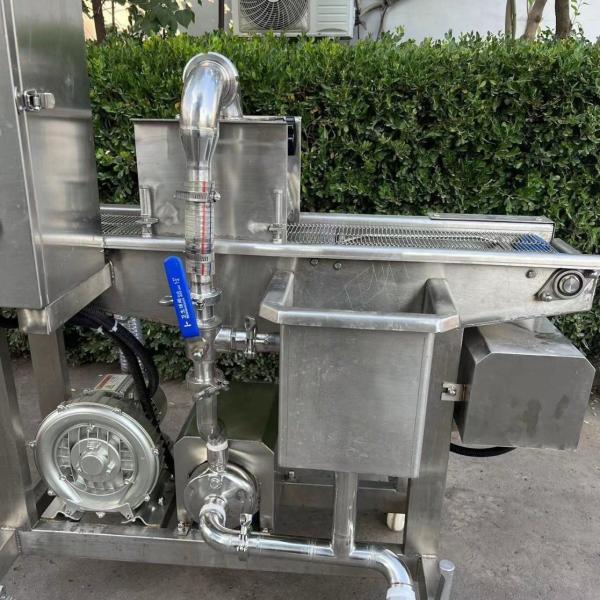Automatic Fish Batter and Breading Machine for Thermal Processing in Food Industry