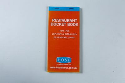 Professional Docket Pads with Yellow Cover and 55ggsm Paper Type
