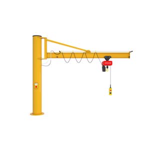 Modelo industrial Free Standing Jib Crane Lifting Equipment do BZ