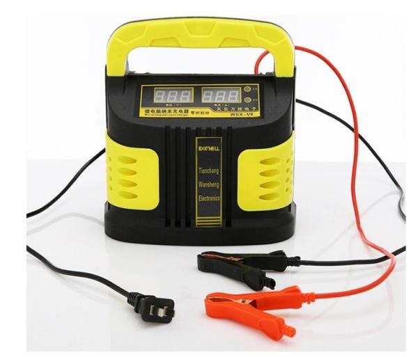 Pure Copper Touch Screen 900W Handheld Car Battery Charger 12V 24V