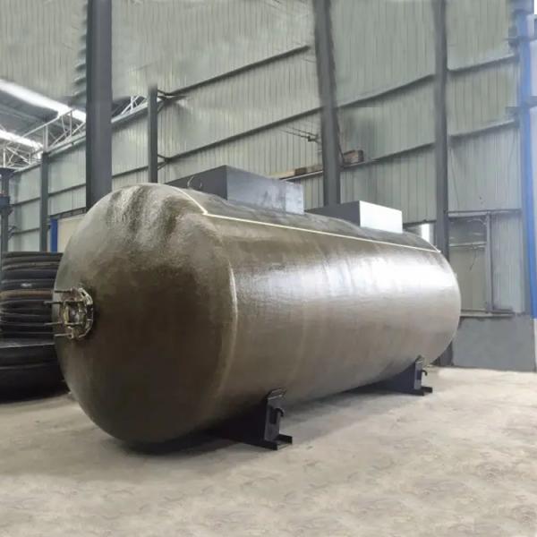 Anti subterrâneo do tanque de óleo 1000l da corrosão, armazenamento do fuel-óleo 50cbm