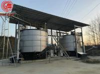 cuve de fermentation remorquable d'engrais de production d'engrais du compost 120M3