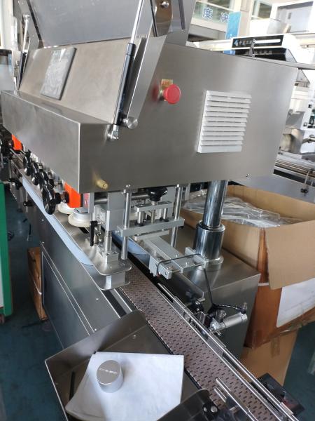 BPX-200 Automatic Turn Table Screw Capping Machine 180 Bottles/Min