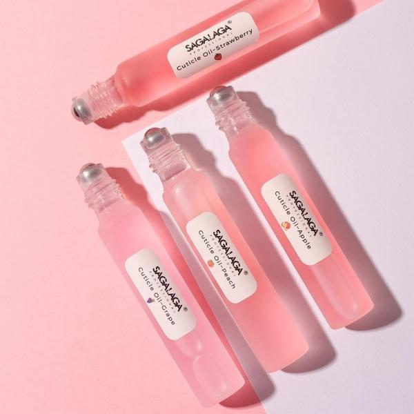 Nail Care Cuticle Revitalizer Oil Repair With Logo Nail Large Pen Bulk Scents for Private Label Strawberry Roller Pens