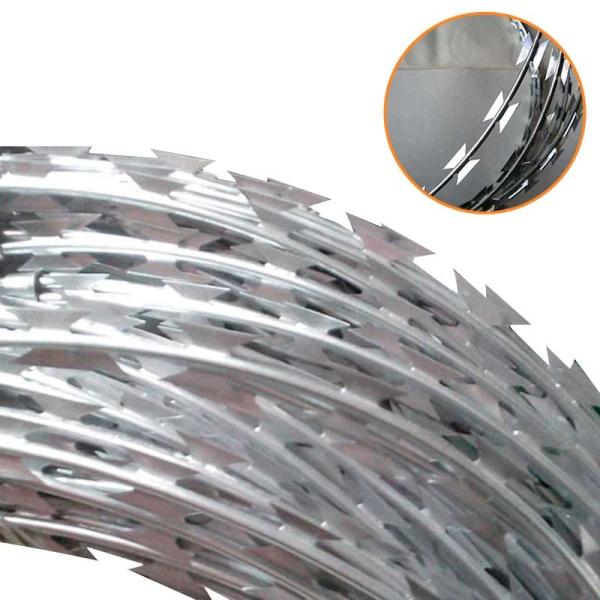 Finest Price Factory Directly Supply Hot Dipped Galvanized Barbed Wire In Egypt Bto-22 Razor Barbed Wire For Pakistan