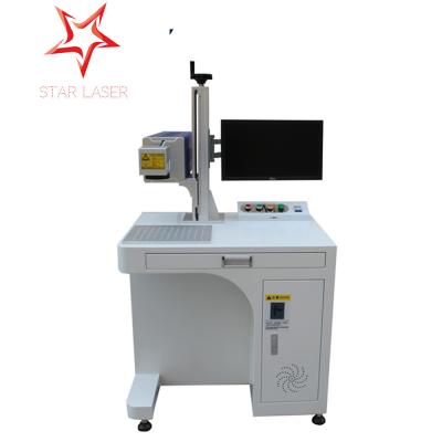 Wafer Keyboard Engraving Machine , USB Animal Ear Tag Laser Marking Machine