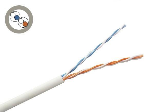 PVC LSZH Jacket 23AWG UTP Cat6 Outdoor Cable 1000 Ft