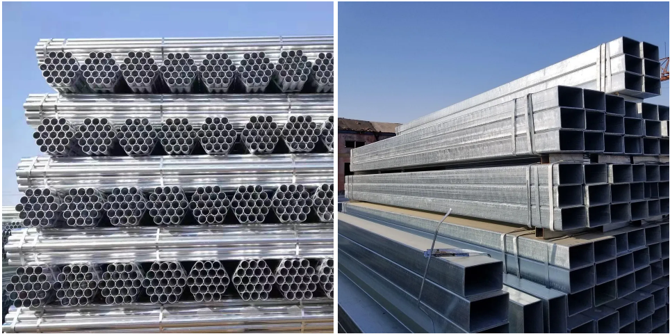 Hot Dip Galvanized Carbon Steel Pipe 1.5 Inch SCH40 With 275 Gsm Zinc Coating And 6 Meter Length For Outdoor Water Supply