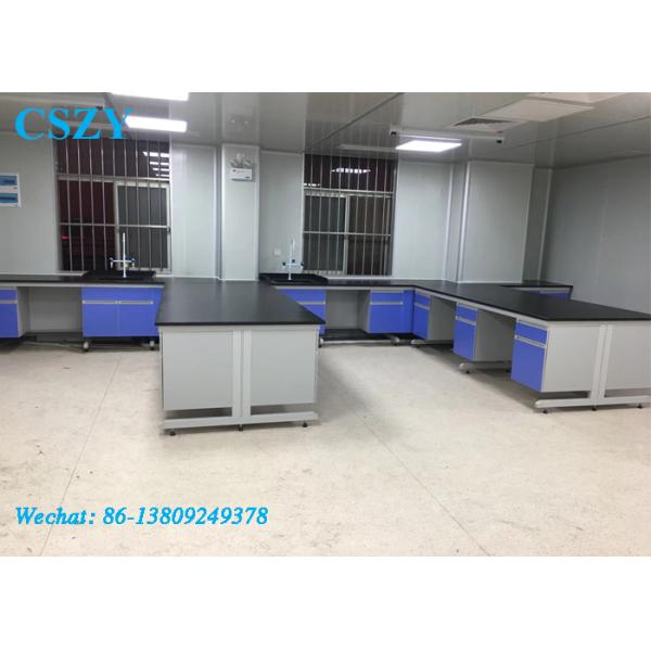 C- Frame Structure Chemical Lab Furniture Workstation For Experiment / Research