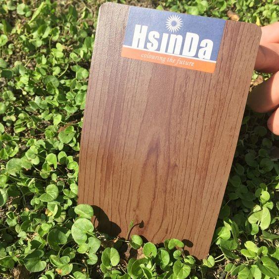Film Transfer Wood Effect Powder Coating Paint for Metal Furniture