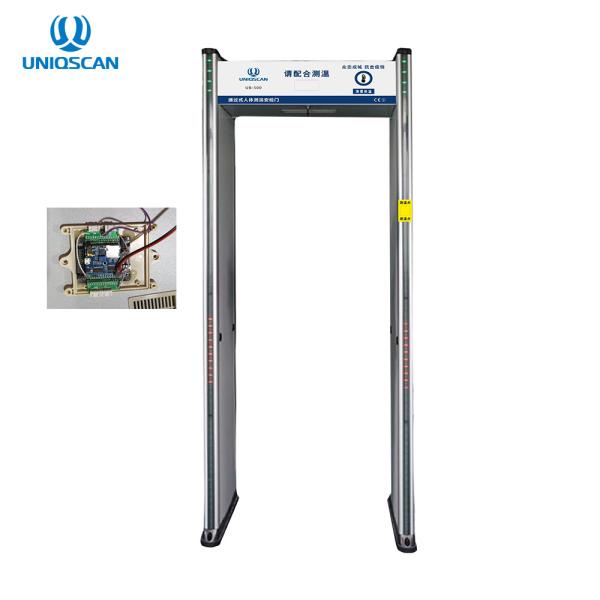 Infrared Sensor Thermometer Non Conatct Walk Through Door Frame Metal Detector Body Temperature Scanners