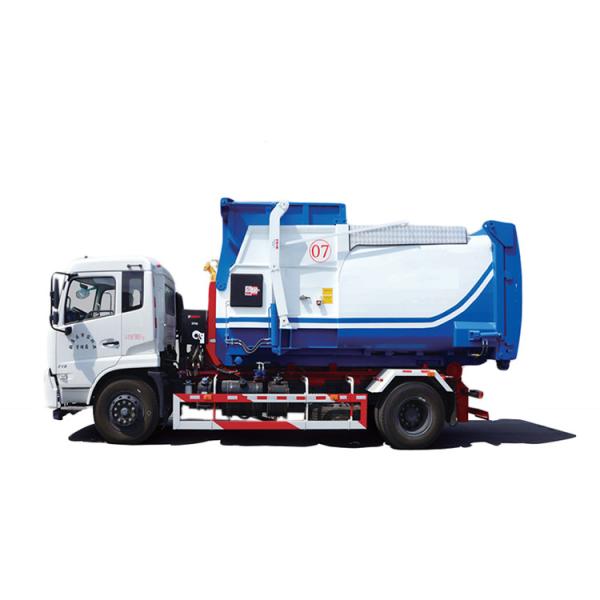 18 Mpa Garbage Collection Equipment Mobile Garbage Compactor Bin
