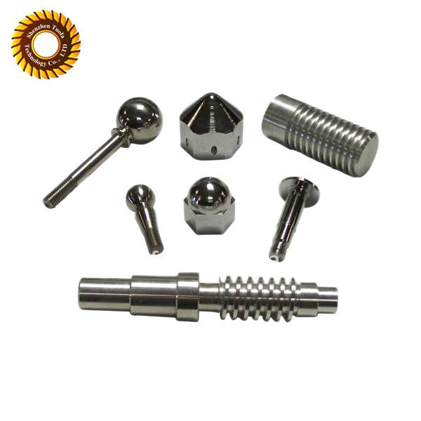 Sinal pequeno feito sob encomenda Logo Polishing Surface Ra 1,6 porções giradas de aço inoxidável