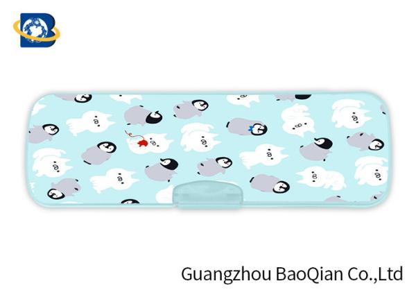 Stationery 3D Lenticular Printing Service Cute 3D Picture Plastic Pencil Case