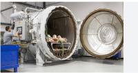 Autoclave de fibra de carbono de alta presión con material de tanque SS316 para una operación eficiente