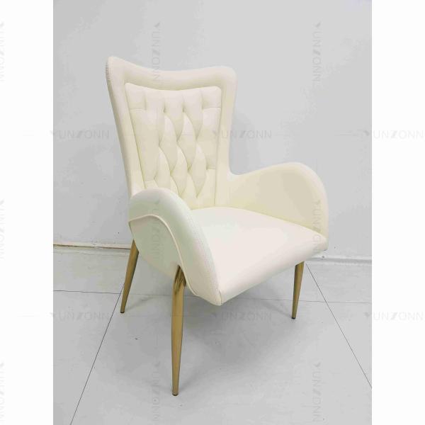 Esponja luxuosa atenuada da elasticidade de Sofa Chair With do lazer de veludo