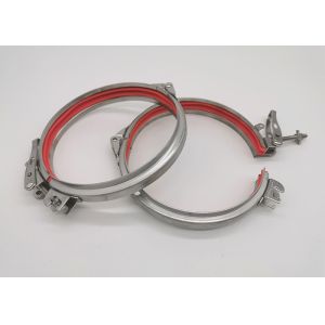 Нержавеющая сталь 304 быстрая соединяет струбцину трубы с замком набивкой быстрым