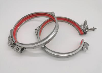 Stainless Steel 304 Quick Connect Pipe Clamp With Gasket Quick Lock