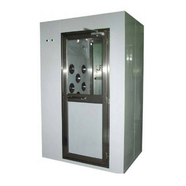 Cold Rolled Plate Cleanroom Air Shower Automatic Single / Double Door